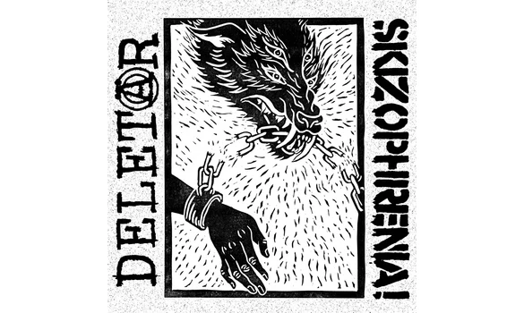 SKIZOPHRENIA / DELETÄR - split 7"